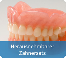 herausnehmbarer zahnersatz
